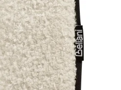Seng med opbevaring CHADENET Boucle Cremehvid 180 x 200 cm
