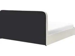 Seng med opbevaring CHALLANS Cremehvid 180 x 200 cm