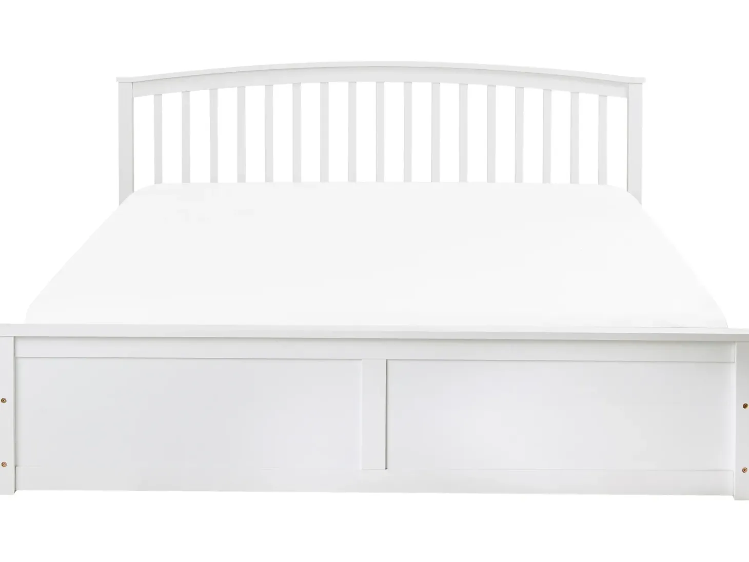 Seng med opbevaring CLARBEC Fyretræ Hvid 180 x 200 cm