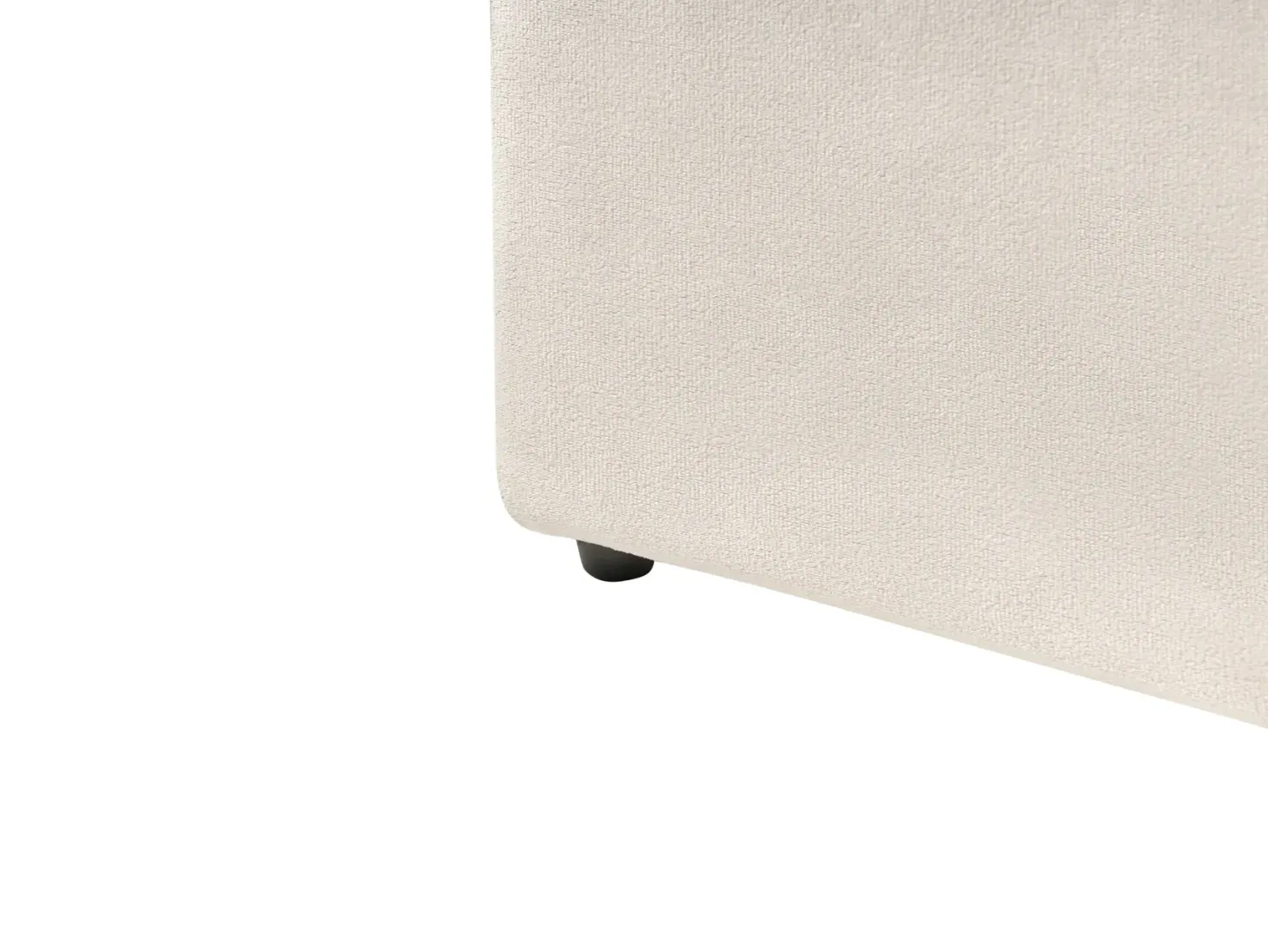 Seng med opbevaring DREUX Velour Lys Beige 180 x 200 cm