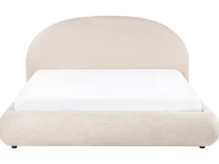 Seng med opbevaring GRASSE Lys Beige 180 x 200 cm