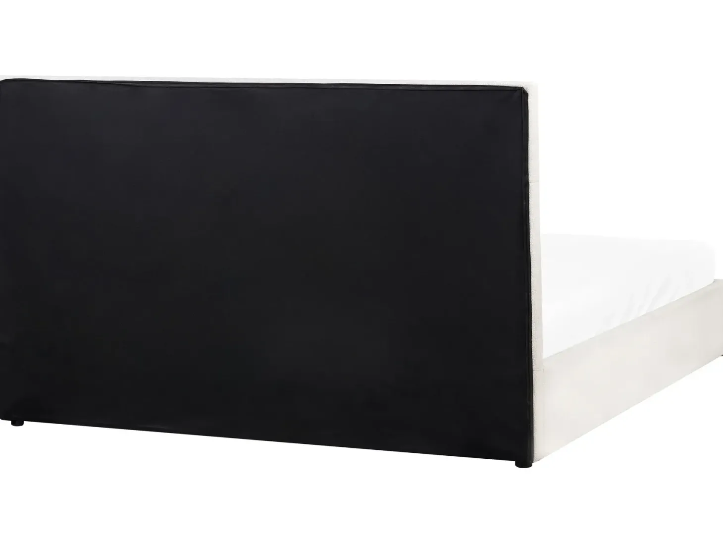 Seng med opbevaring LAGORD Cremehvid 180 x 200 cm