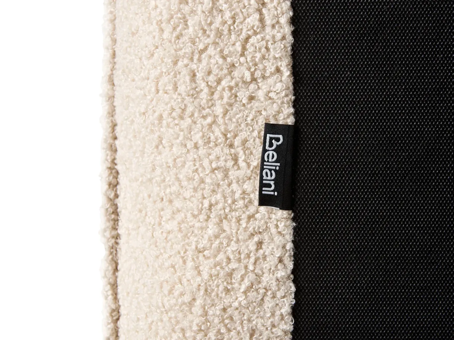Seng med opbevaring LAVAUR Boucle Beige 180 x 200 cm