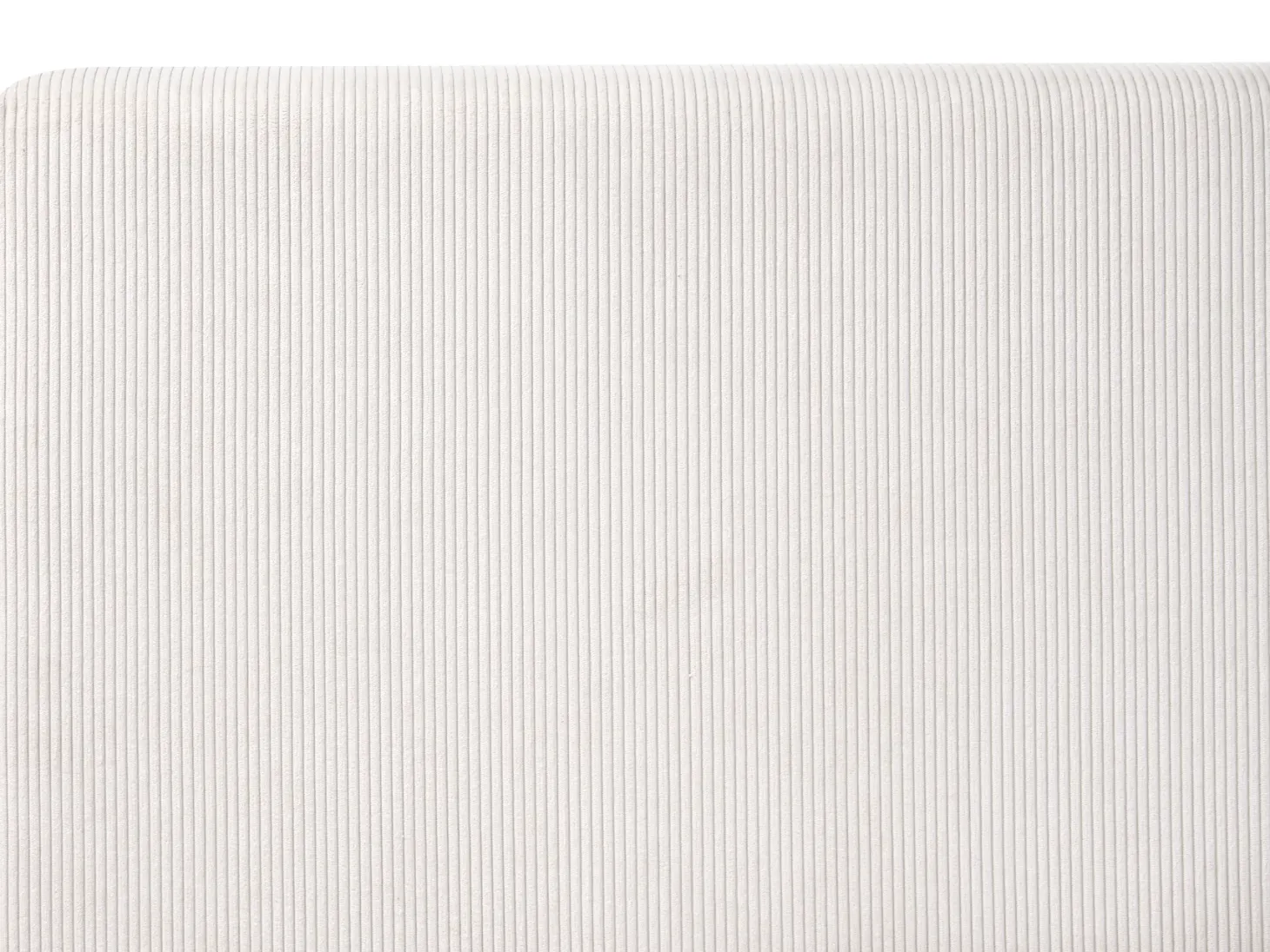 Seng med opbevaring LILLEBONNE Fløjl Lys Beige 160 x 200 cm