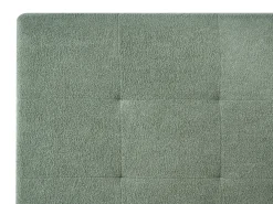 Seng med opbevaring LORIENT Boucle Grøn 140 x 200 cm