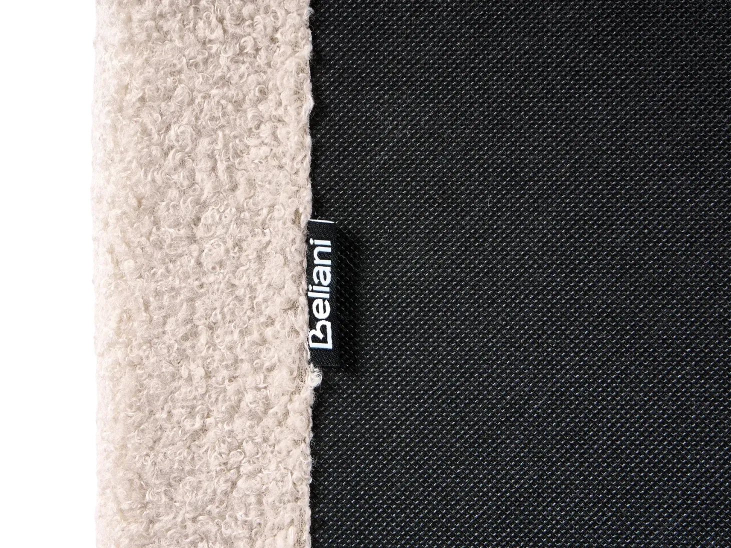 Seng med opbevaring LORIENT Boucle Beige 180 x 200 cm