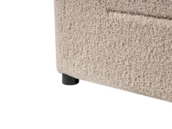 Seng med opbevaring MASSOGNES Boucle Beige 140 x 200 cm