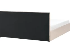 Seng med opbevaring MASSOGNES Boucle Beige 180 x 200 cm