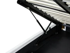 Seng med opbevaring METZ Kunstlæder Hvid 180 x 200 cm