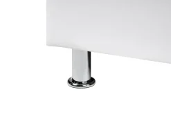 Seng med opbevaring METZ Kunstlæder Hvid 180 x 200 cm