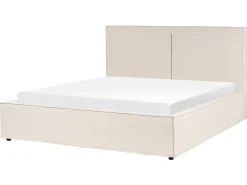 Seng med opbevaring MOISSAC Beige 160 x 200 cm