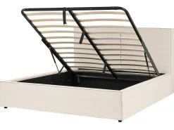 Seng med opbevaring MOISSAC Beige 160 x 200 cm
