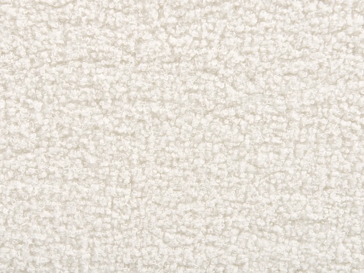 Seng med opbevaring MOISSAC Boucle Cremehvid 160 x 200 cm