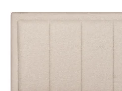 Seng med opbevaring MONTLAUR Boucle Beige 140 x 200 cm