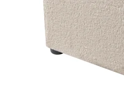 Seng med opbevaring MONTLAUR Boucle Beige 140 x 200 cm