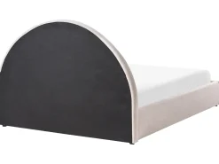 Seng med opbevaring MOUZON Lys Beige 140 x 200 cm
