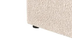 Seng med opbevaring NANTERRE Boucle Beige 180 x 200 cm