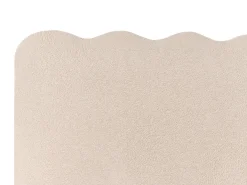 Seng med opbevaring NANTERRE Boucle Beige 180 x 200 cm