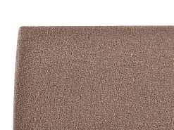 Seng med opbevaring ORBEY Boucle Brun 180 x 200 cm