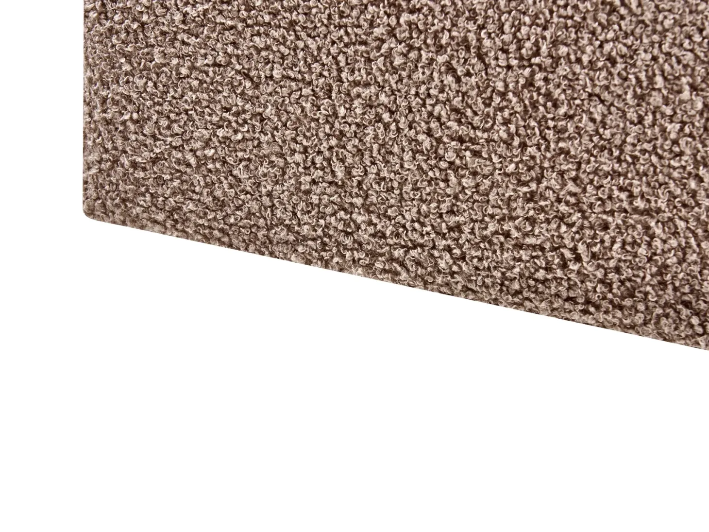 Seng med opbevaring ORBEY Boucle Brun 180 x 200 cm