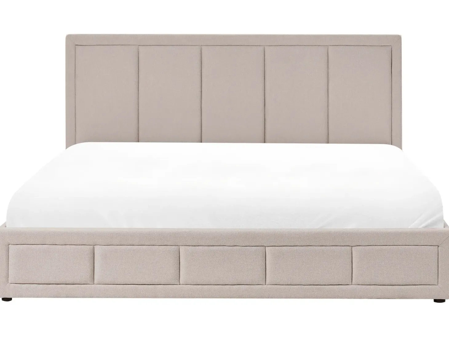 Seng med opbevaring QUIBERON Beige 180 x 200 cm
