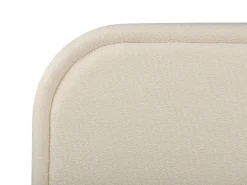 Seng med opbevaring QUILLIEN Boucle Lys Beige 180 x 200 cm