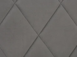 Seng med opbevaring ROCHEFORT Velour Grå 180 x 200 cm