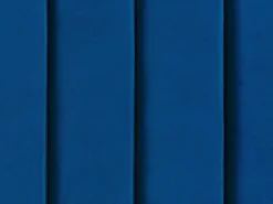 Seng med opbevaringsbænk NOYERS Velour Navy Blå 160 x 200 cm
