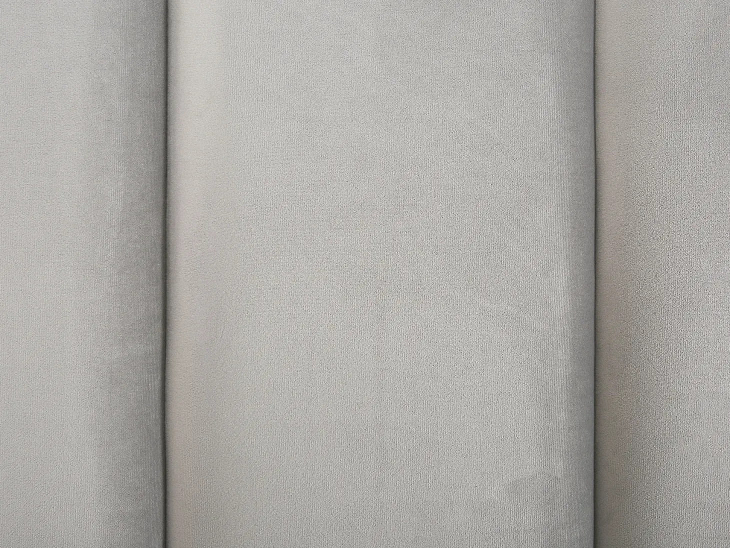 Seng med opbevaring SEZANNE Velour Lysegrå 180 x 200 cm