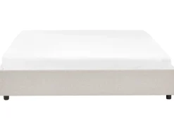Seng med opbevaringsskuffer uden sengegavl PRADES Lys Beige 180 x 200 cm