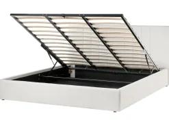 Seng med opbevaring TARASCON Lys Beige 180 x 200 cm