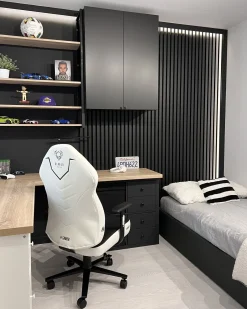 Seng med opbevaring uden gavl DINAN Mørkegrå 90 x 200 cm