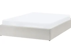 Seng med opbevaring uden gavl DINAN Lys Beige 140 x 200 cm