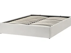 Seng med opbevaring uden gavl DINAN Lys Beige 140 x 200 cm