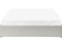 Seng med opbevaring uden gavl DINAN Lys Beige 140 x 200 cm