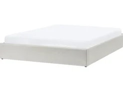 Seng med opbevaring uden gavl DINAN Lys Beige 180 x 200 cm