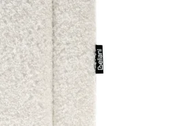 Seng med opbevaring uden gavl DINAN Boucle Cremehvid 160 x 200 cm