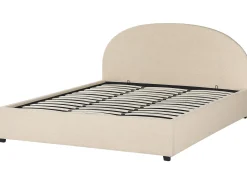 Seng med opbevaring VAUCLUSE Boucle Beige 180 x 200 cm