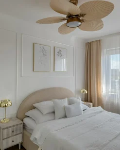Seng med opbevaring VAUCLUSE Boucle Beige 180 x 200 cm