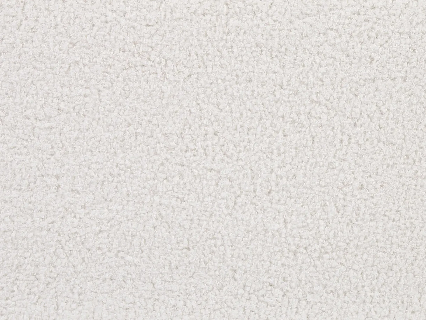Seng med opbevaring VAUCLUSE Boucle Cremehvid 160 x 200 cm