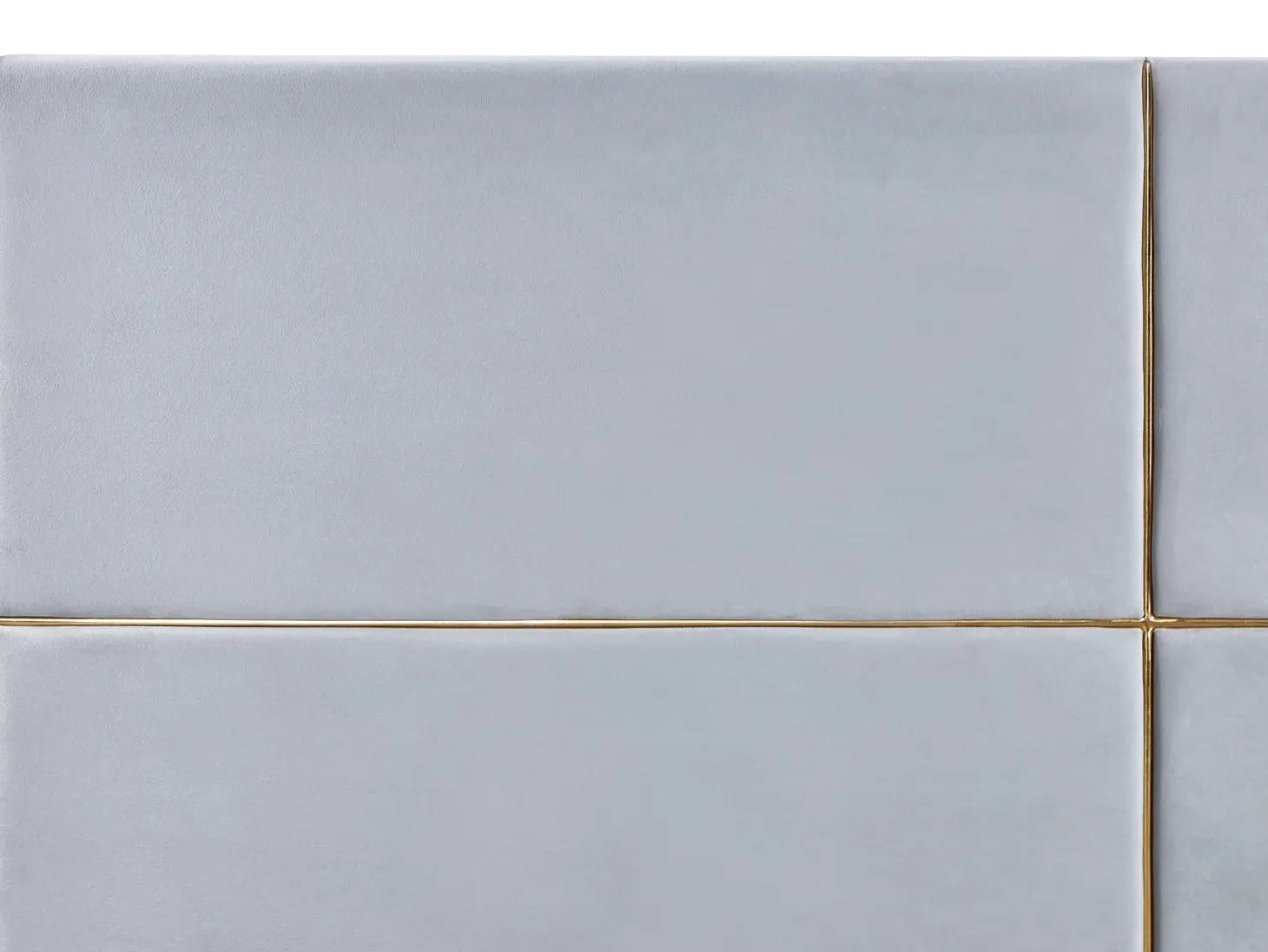 Seng med opbevaring VERNOYES Velour Lysegrå 160 x 200 cm