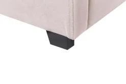 Seng med opbevaring VINCENNES Velour Pastellrosa 180 x 200 cm