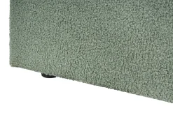 Seng med opbevaring VION Boucle Grøn 180 x 200 cm