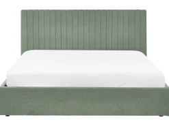 Seng med opbevaring VION Boucle Grøn 180 x 200 cm