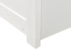 Seng med 2 skuffer OLENDON Fyretræ Hvid 180 x 200 cm
