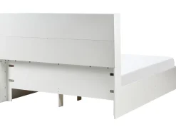 Seng med skuffer til opbevaring TARARE Hvid 180 x 200 cm