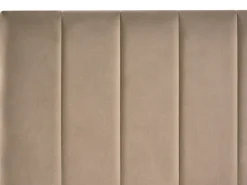 Seng med skuffer til opbevaring LONZAC Velour Brungrå 180 x 200 cm