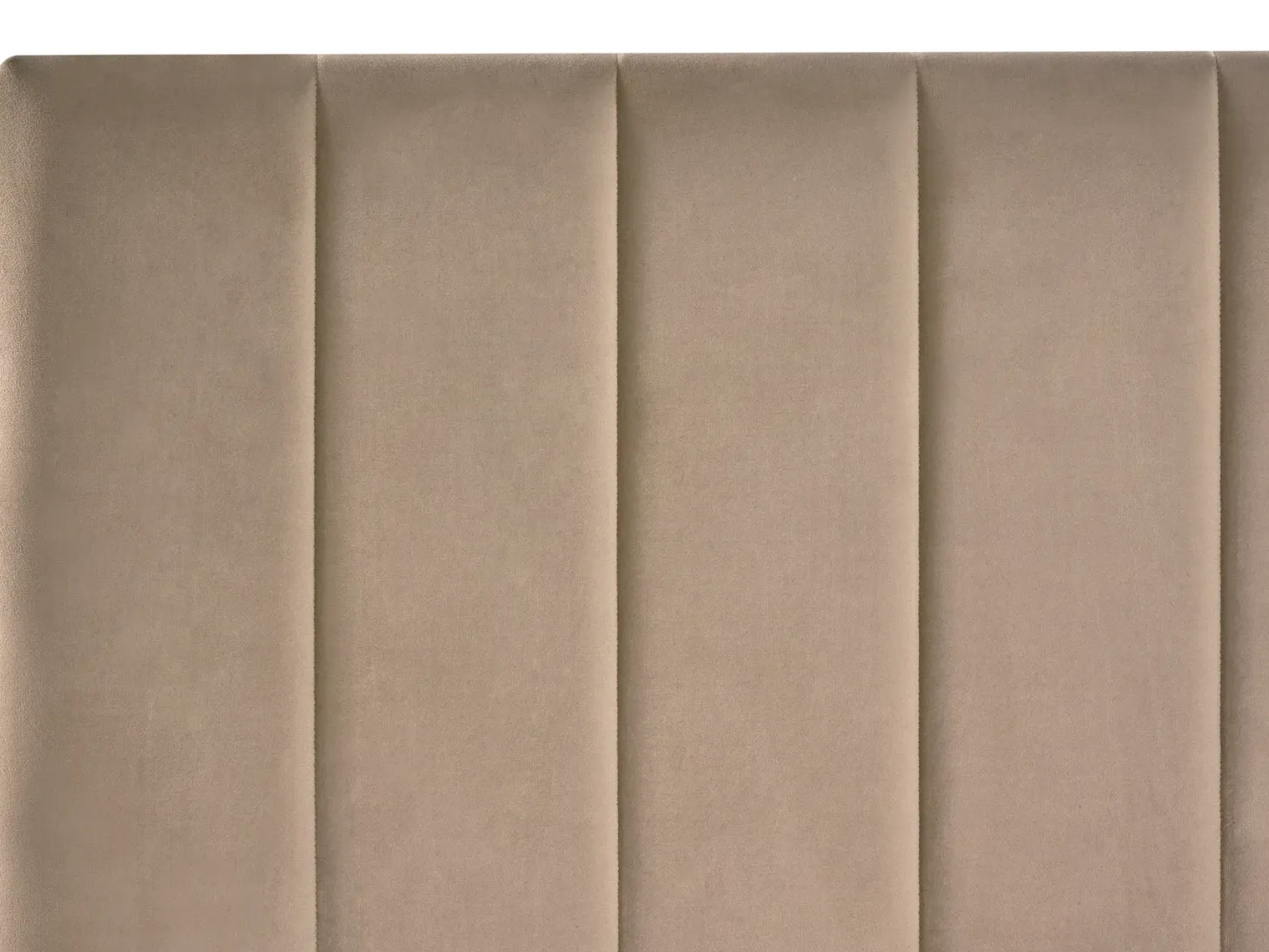 Seng med skuffer til opbevaring LONZAC Velour Brungrå 180 x 200 cm