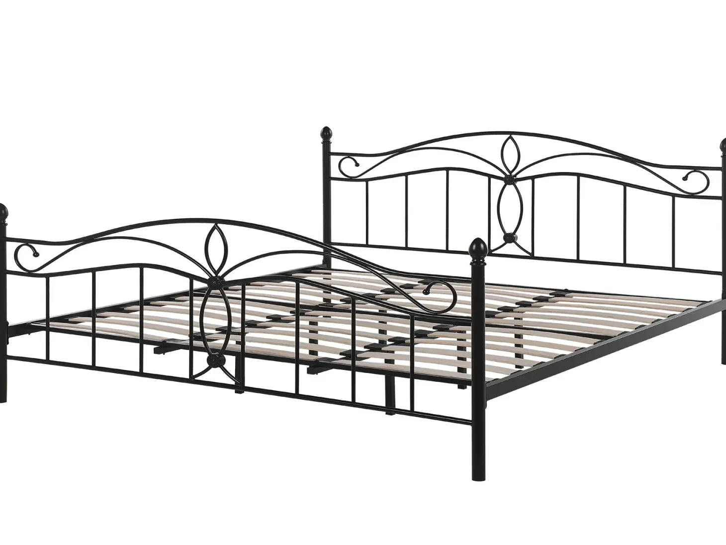 Seng Metal ANTLIA 180 x 200 cm Sort