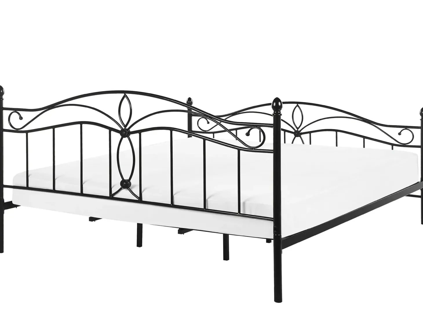 Seng Metal ANTLIA 180 x 200 cm Sort
